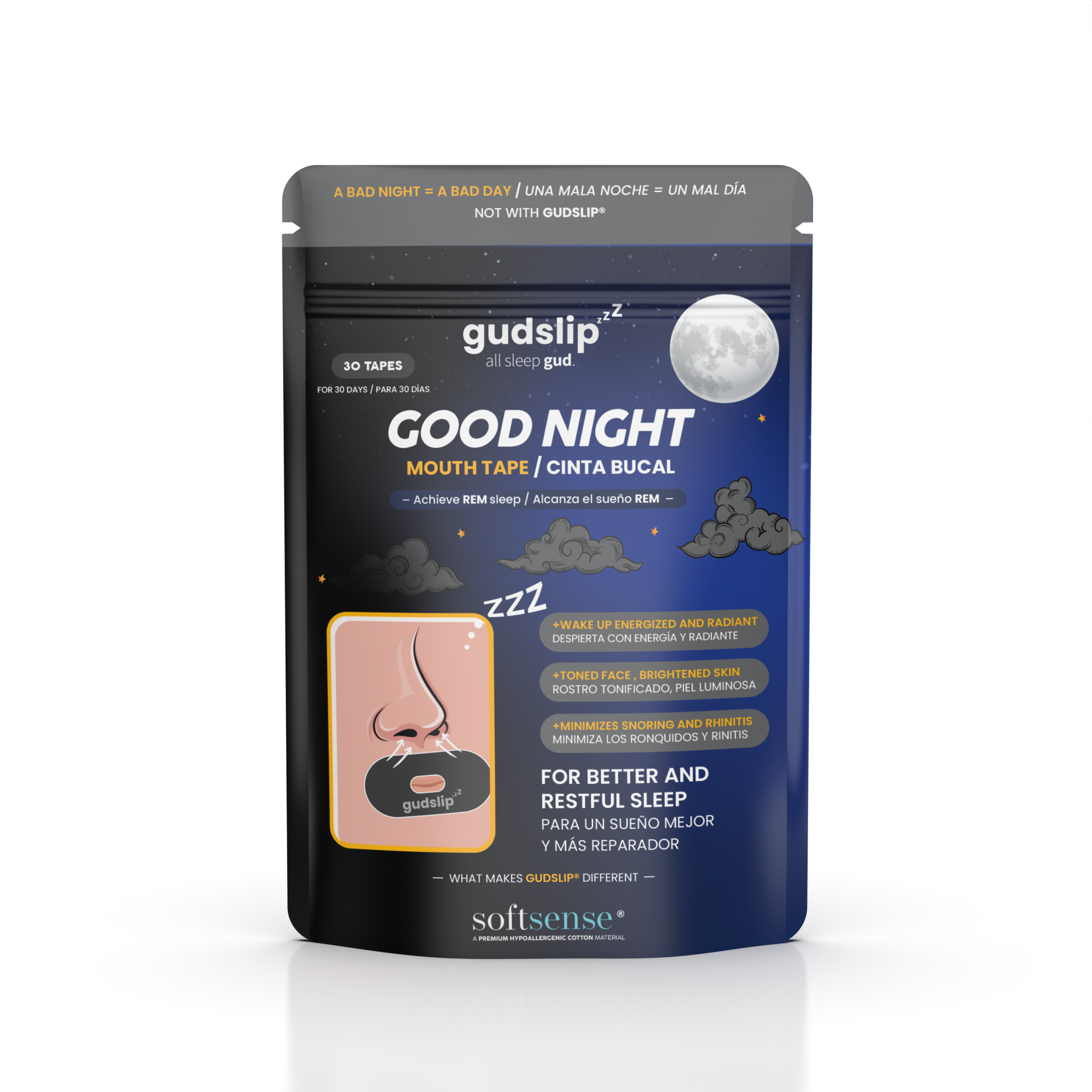 Cinta Bucal Gudslip® (Abertura Central)