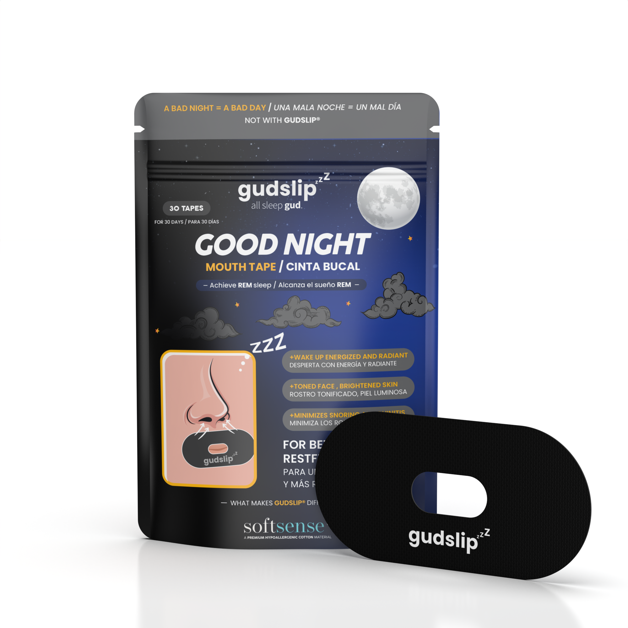 Cinta Bucal Gudslip® (Abertura Central)