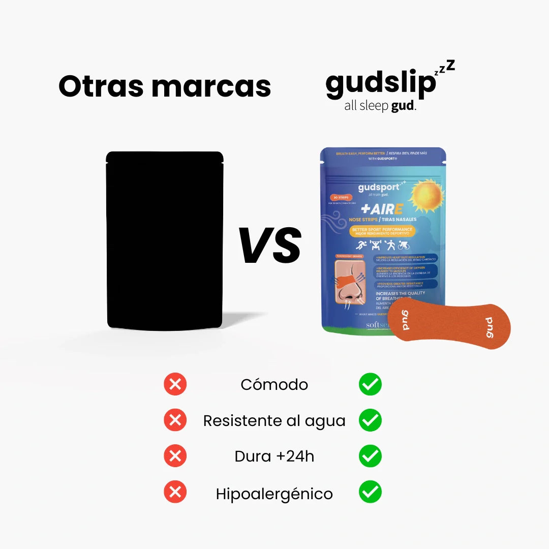 Gudsport® Tiras Nasales (Naranja)