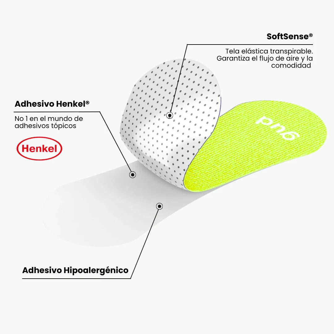 Gudsport® Tiras Nasales (Amarillo)