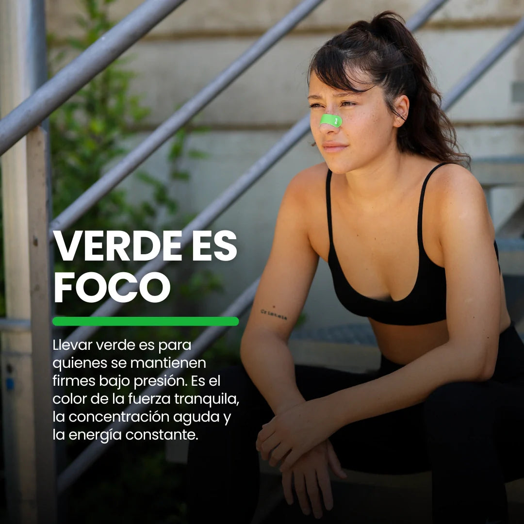 Gudsport® Tiras Nasales (Verde)